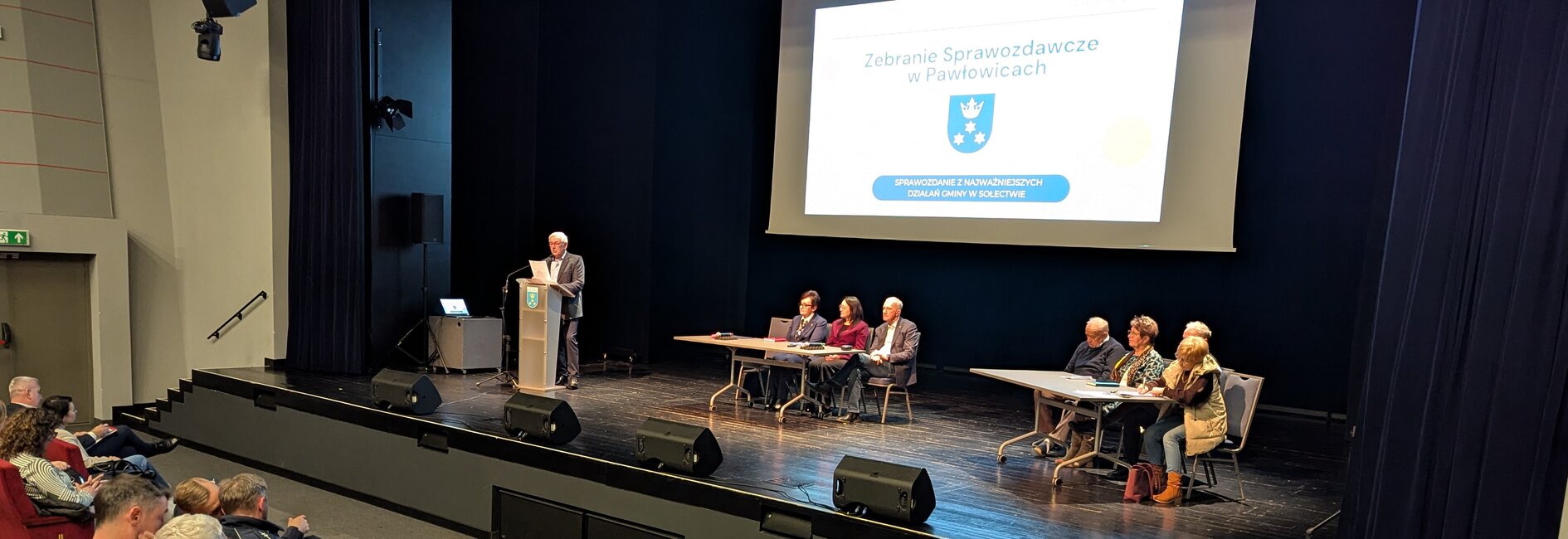 Podsumowanie zebrania wiejskiego w Pawłowicach