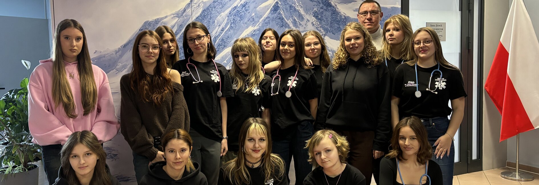 Uczniowie klas medycznych w międzynarodowym projekcie