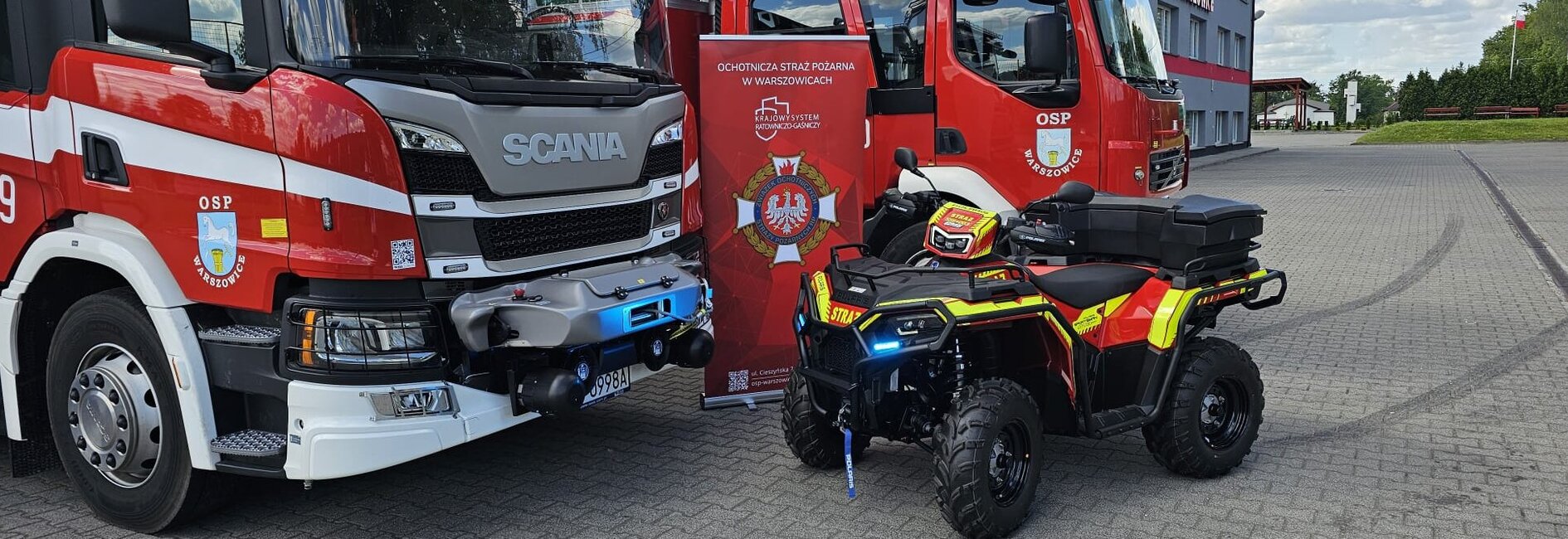 Nowy quad dla OSP Warszowice