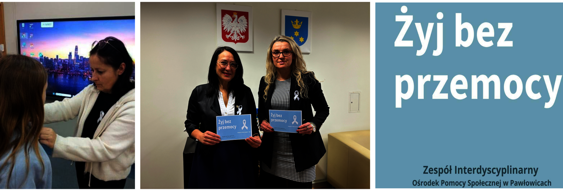 Gmina Pawłowice po raz pierwszy w kampanii „Biała Wstążka”