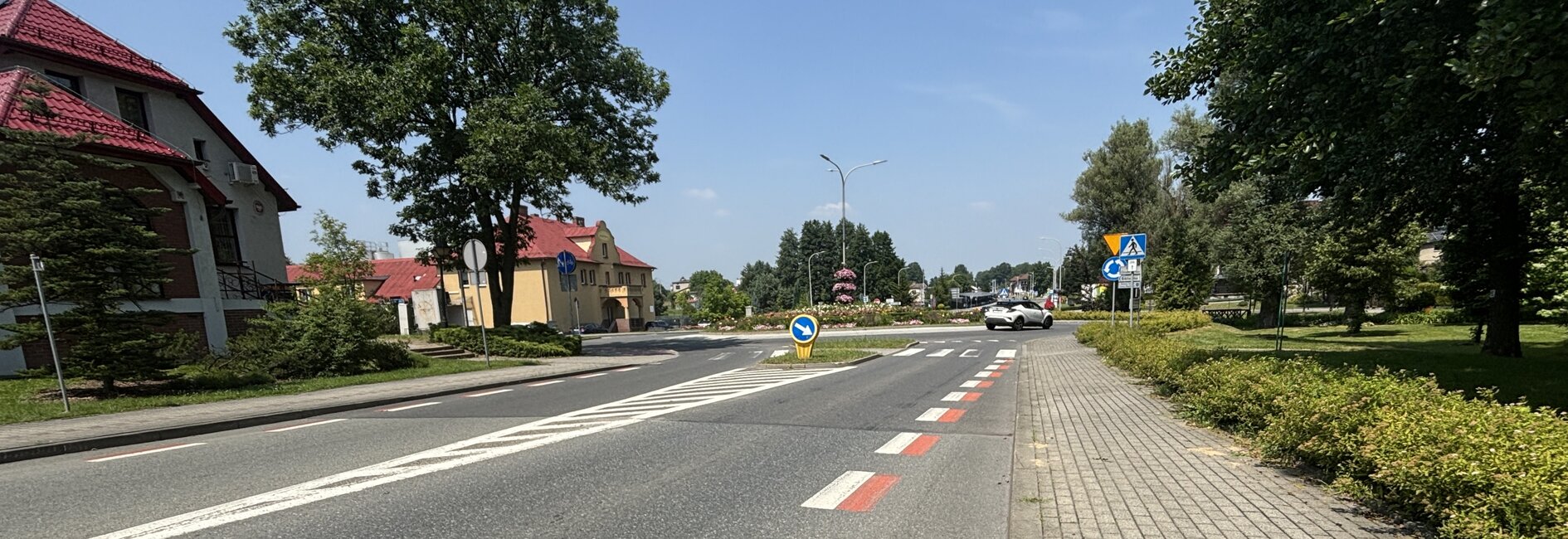Rowerem i pieszo przez centrum Pawłowic