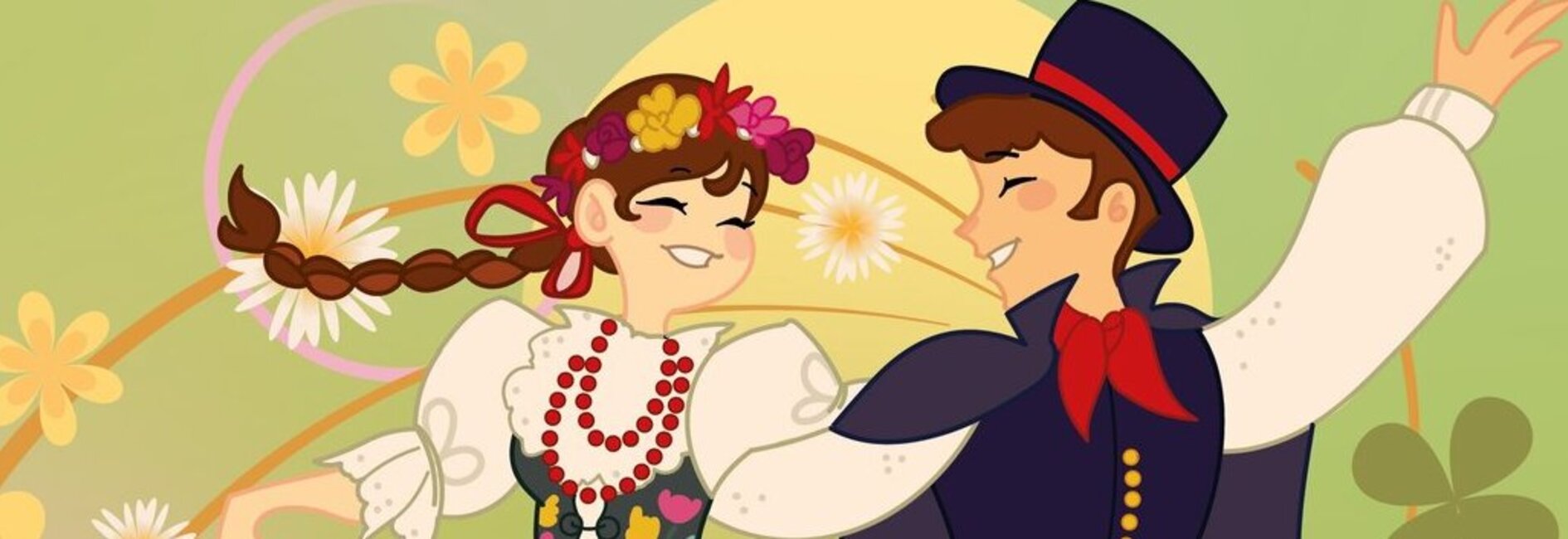 Pan Babcia na Folkloriadzie!