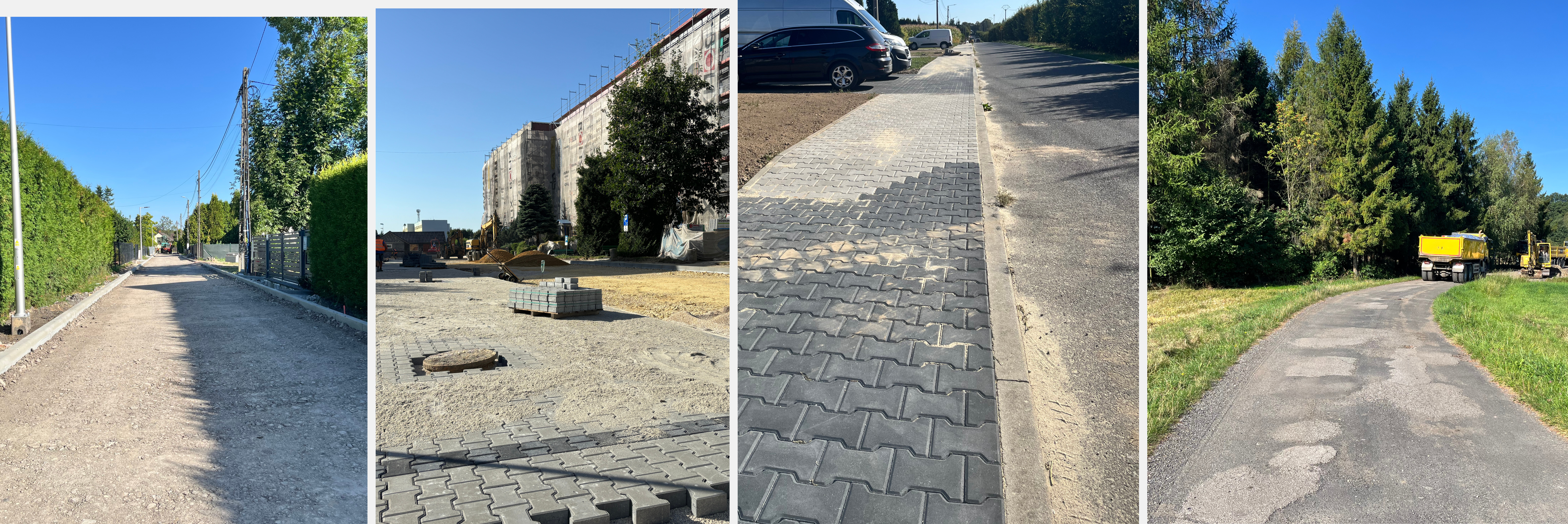 Inwestycje drogowe na terenie gminy Pawłowice
