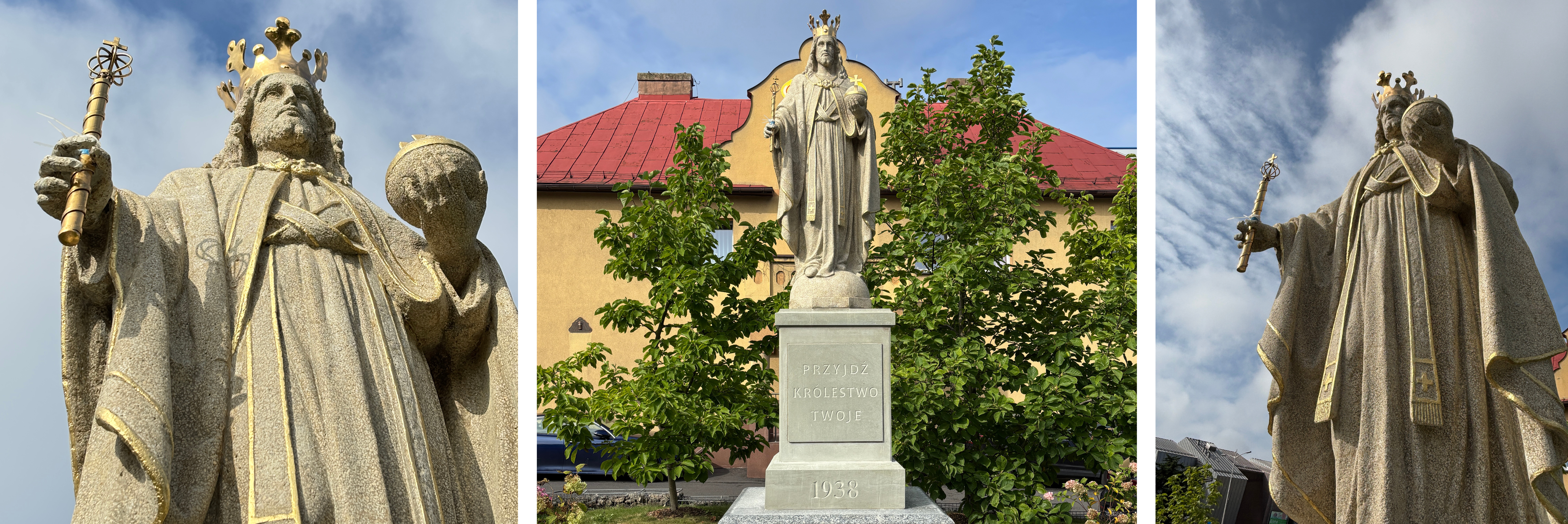 Odnowiona figura Chrystusa Króla wróciła na swoje miejsce